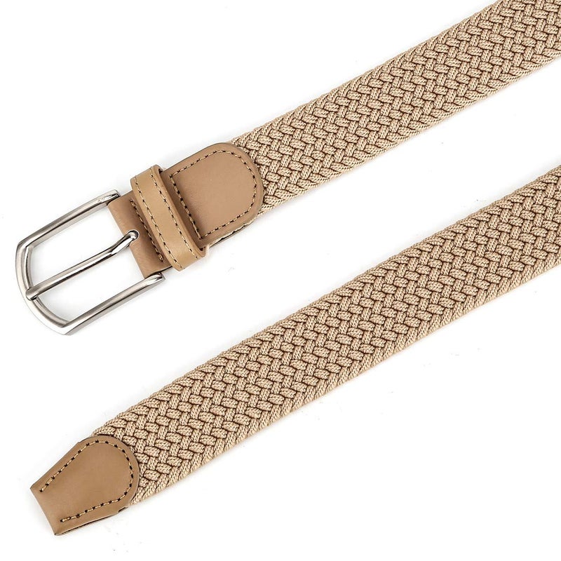 Radmire Braided Canvas Woven Elastic Stretch Belts for Men/Women/Junior with Multicolored - Image 5